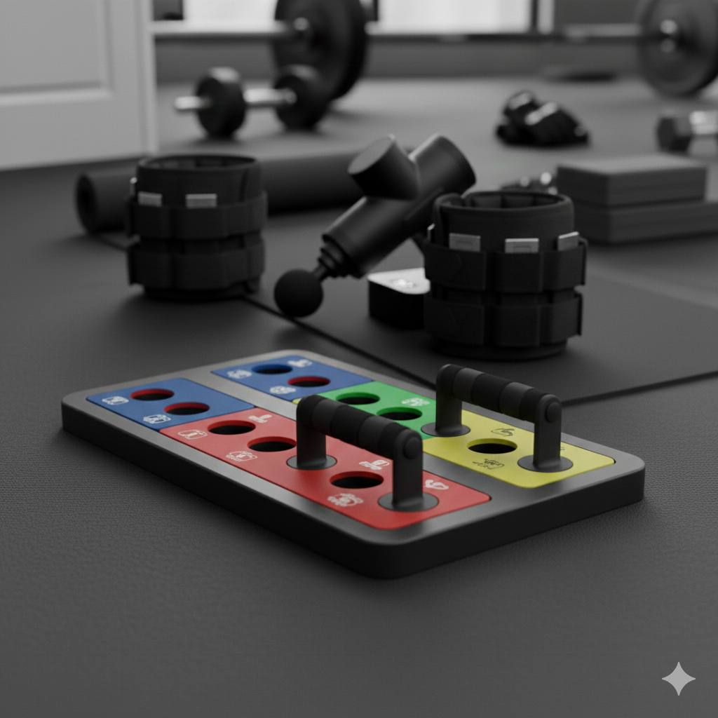 Color-Coded Push-Up Board